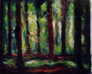 Wald, 12 x 10